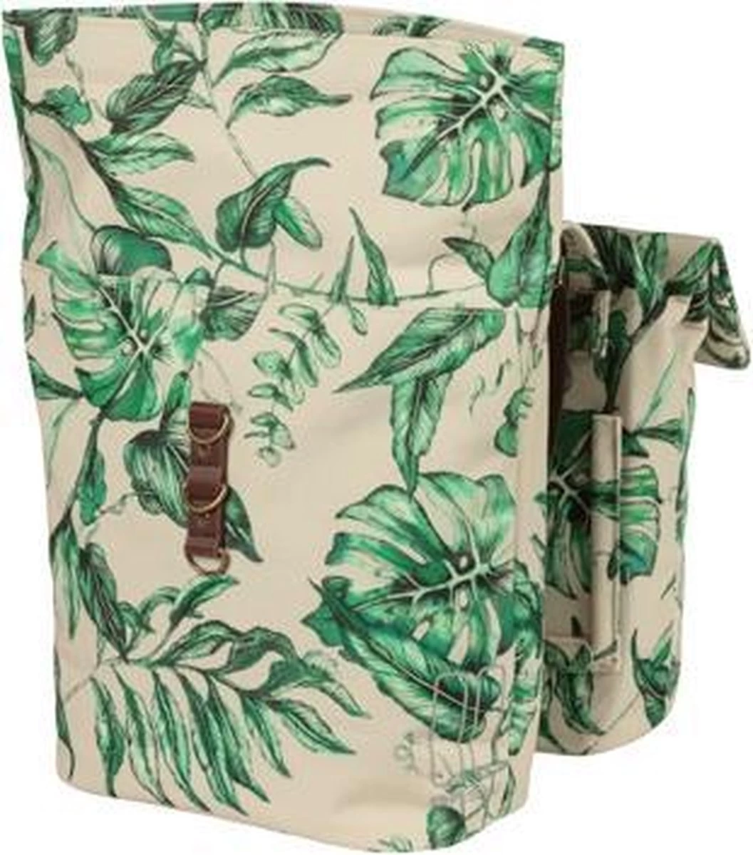 Basil Ever-Green Dubbele Fietstas - Beige - 32 Liter - Afbeelding 5