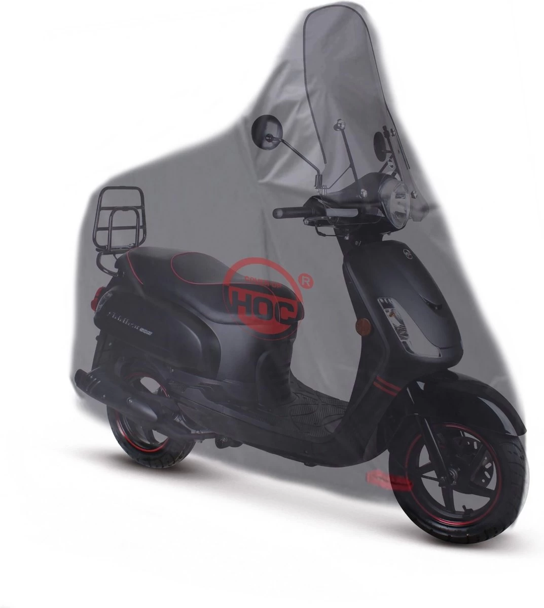 CUHOC Scooterhoes Voor De Sym Fiddle 2 & 3 (Met Hoog Windscherm) Stofvrij / Ademend / Waterdicht Redlabel - Afbeelding 5