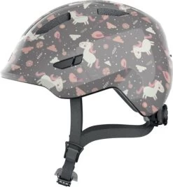 Abus Helm Smiley 3.0 - Grey Horse - S ( 45-50 CM ) - Kinder Fietshelm