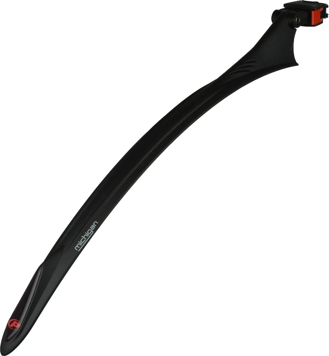 Polisport Michigan Achterspatbord - 26/27.5/29 Inch - Zwart - Afbeelding 3