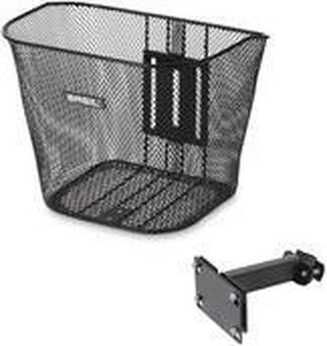 New Looxs Toscane RapidLock Fietsmand Stuur - 19 Liter - Staal - Zwart - Afbeelding 4