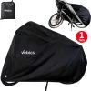 Vebics® Fietshoes Voor 1 Fiets Waterdicht - Elektrische Fiets - Fietsbeschermhoes - Stalling - Zwart