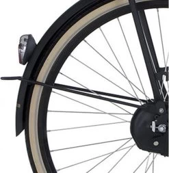 Cortina Achter Spatbord Stang U1/U4 Jet Black Mat