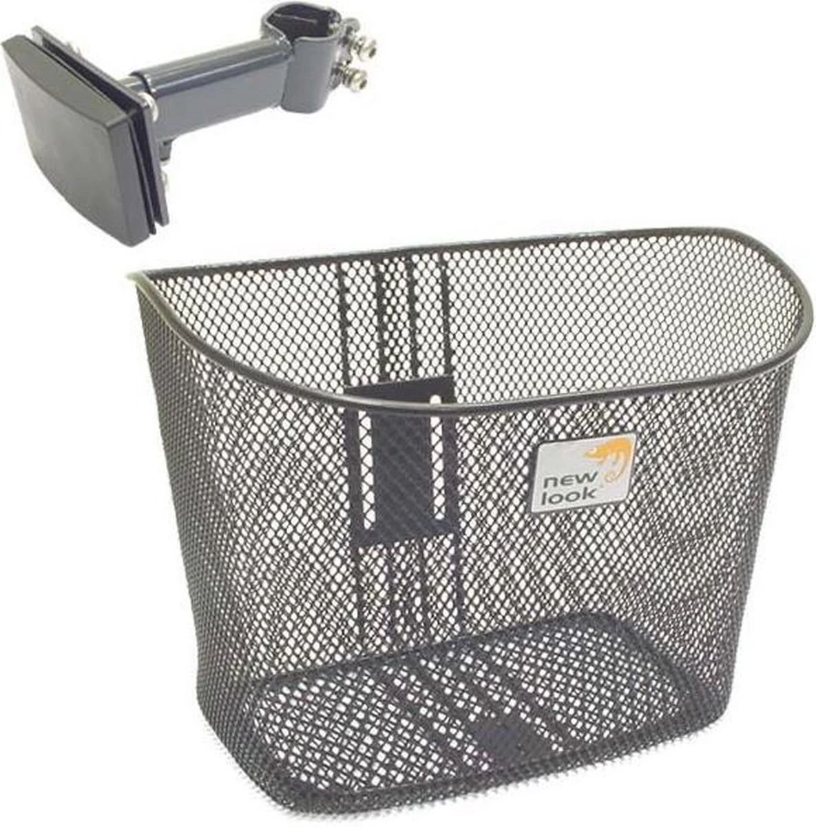 New Looxs Toscane RapidLock Fietsmand Stuur - 19 Liter - Staal - Zwart - Afbeelding 10