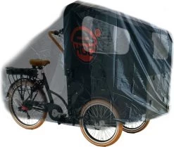 COVER UP HOC Troy Bakfietshoes Zwart - Stofvrij / Ademend / Waterdicht - Red Label