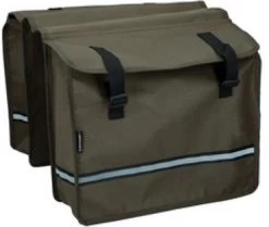 Dunlop Fietstas - Fietstassen - Dubbele Fietstas - Dubbele Fietstas 26 Liter Fietstas 2-zijdig | 2x 13L = 26 Liter Groen
