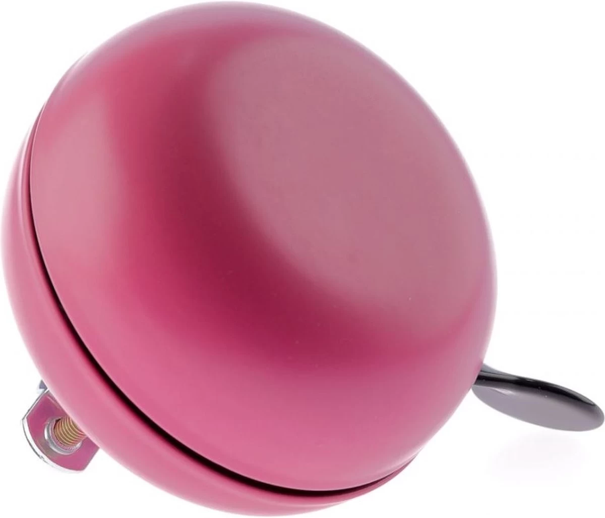 Fietsbel Ding-Dong NietVerkeerd ø80mm - Cabarnet Pink