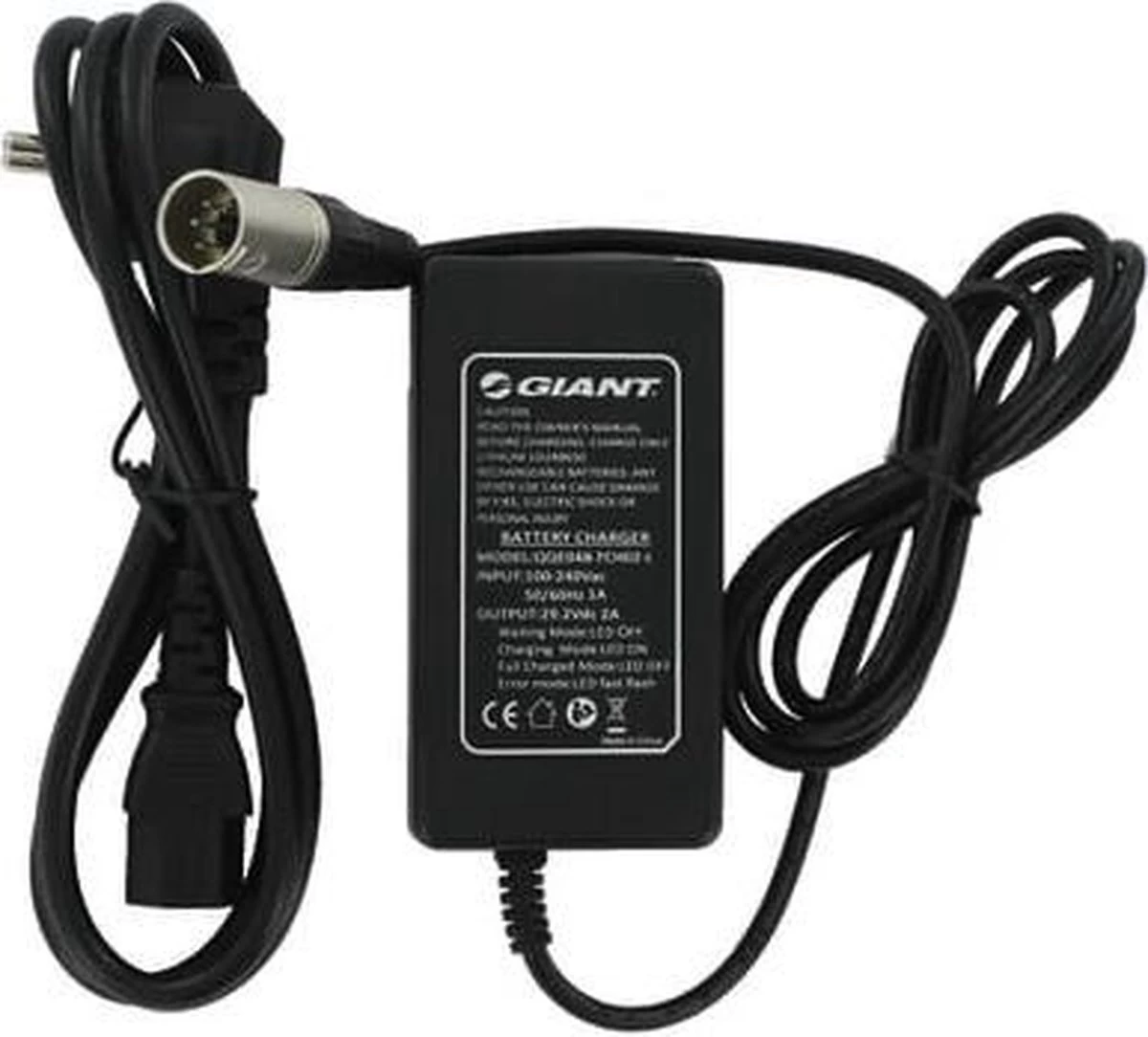 Giant Twist Acculader E-bike - Elektrische Fietsoplader - 29.4V - 3A - Afbeelding 3