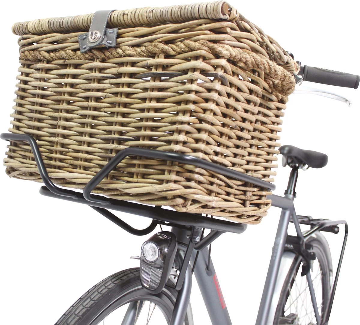 Steco Voordrager Samba Stuurbuis 44 X 32 Cm Zwart - Afbeelding 2