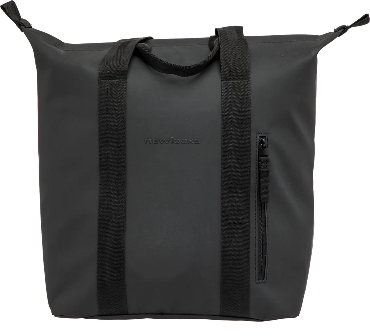 New Looxs Odense Kota Enkele Fietstas - Afneembaar Shopper - 24 Liter - Zwart - Afbeelding 2