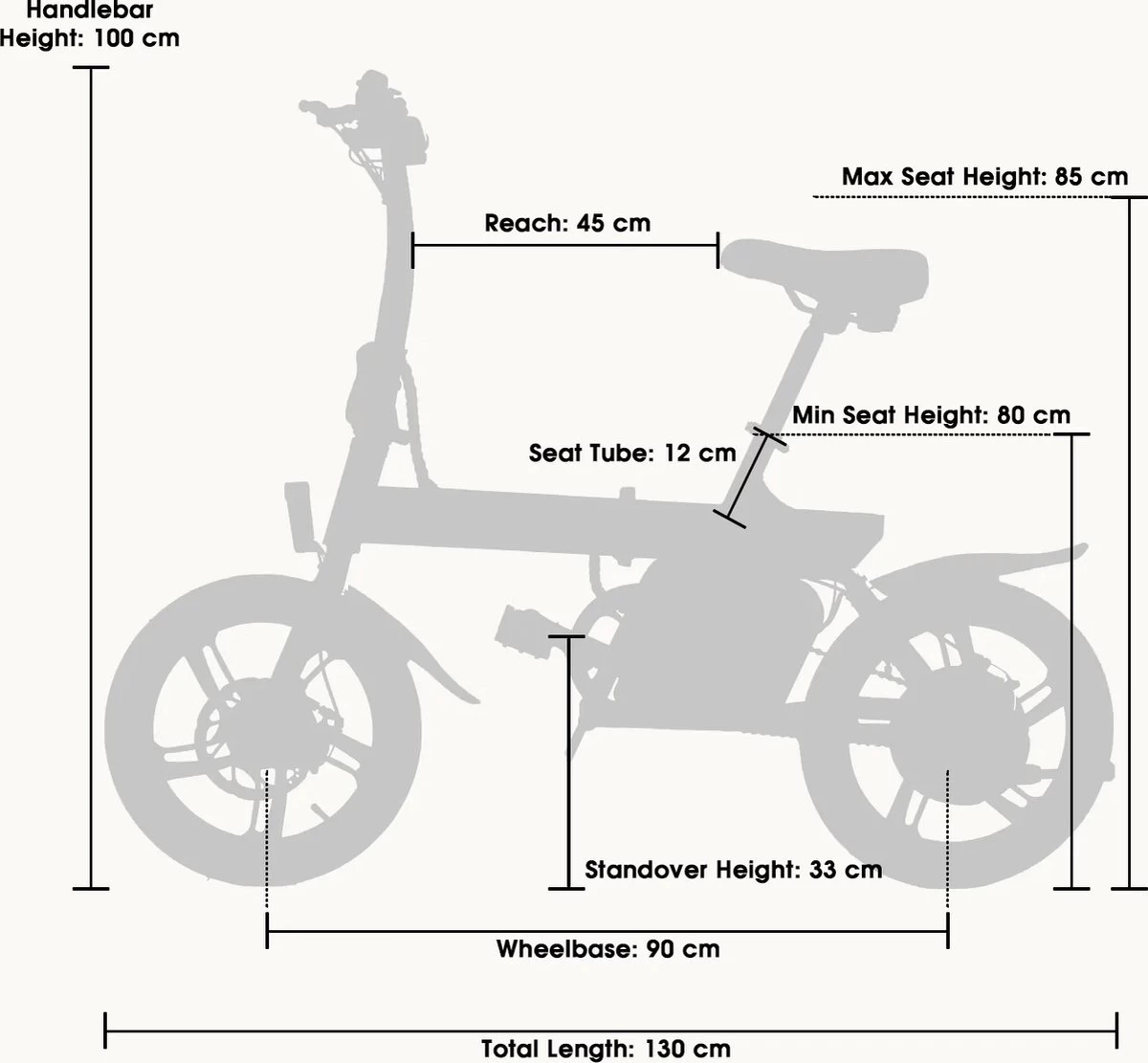 Windgoo B-20 Elektrische Vouwfiets - Snelheid 25 Km/h - 15-20 Km Bereik - Schijfremmen - Afbeelding 10
