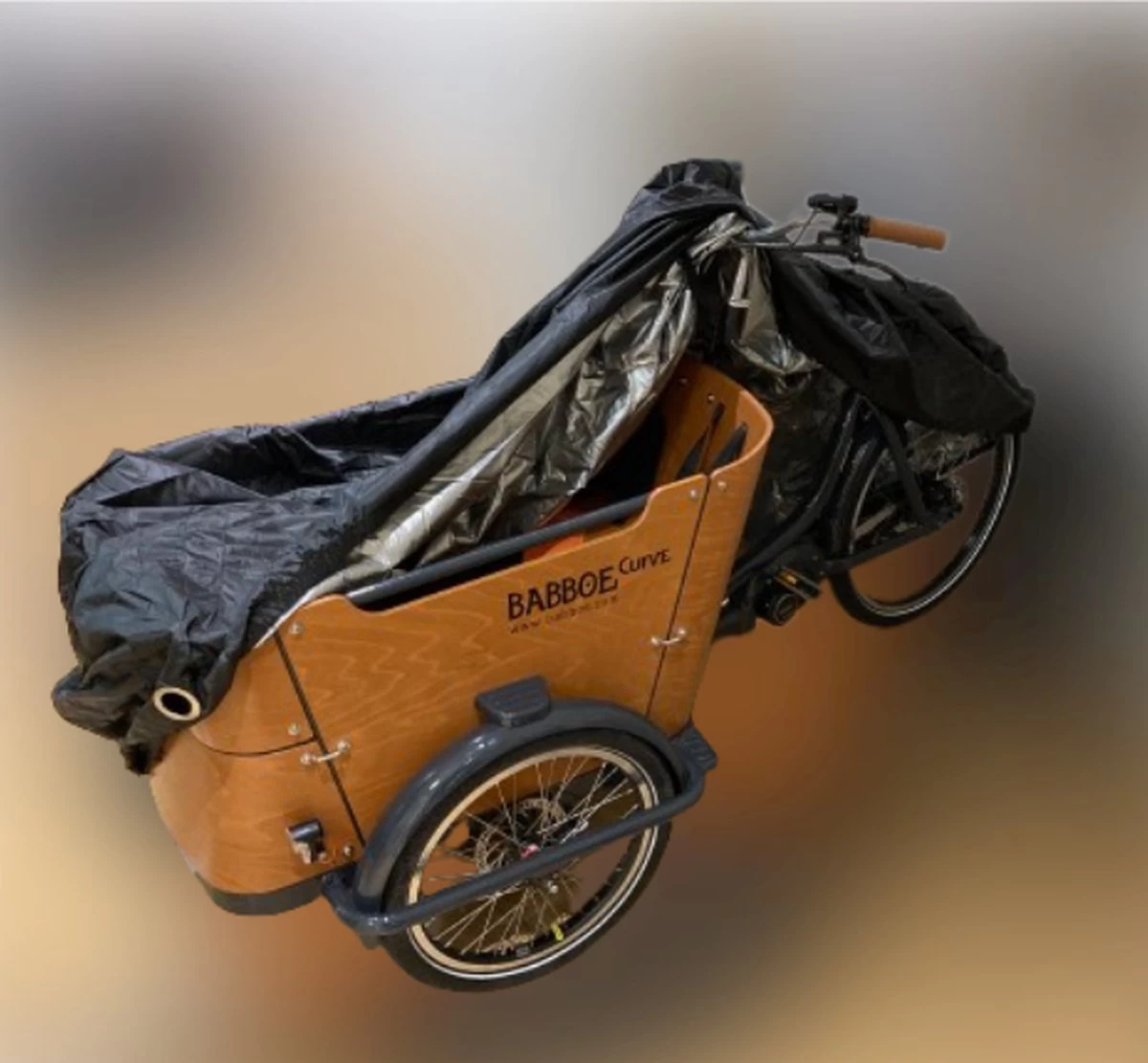 Luxe Bakfietshoes | 3-wieler | Waterdicht | Bakfiets Hoes | Geschikt Voor O.a. Babboe Curve/Big/Pro, Troy, Vogue, Terra, Cangoo | Geschikt Voor Met En Zonder Tent/huif - Afbeelding 4