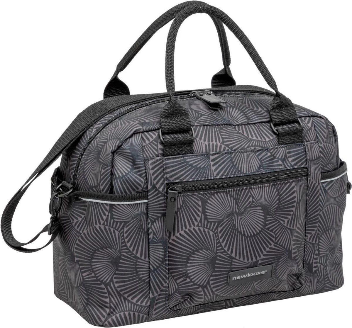 New Looxs Bari Selo Enkele Fietstas - Afneembaar Schoudertas - 13 Liter - Zwart