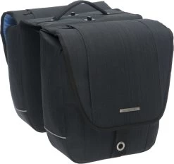 New Looxs Avero Detachable Dubbele Fietstas - Afneembaar - 25 Liter - Zwart