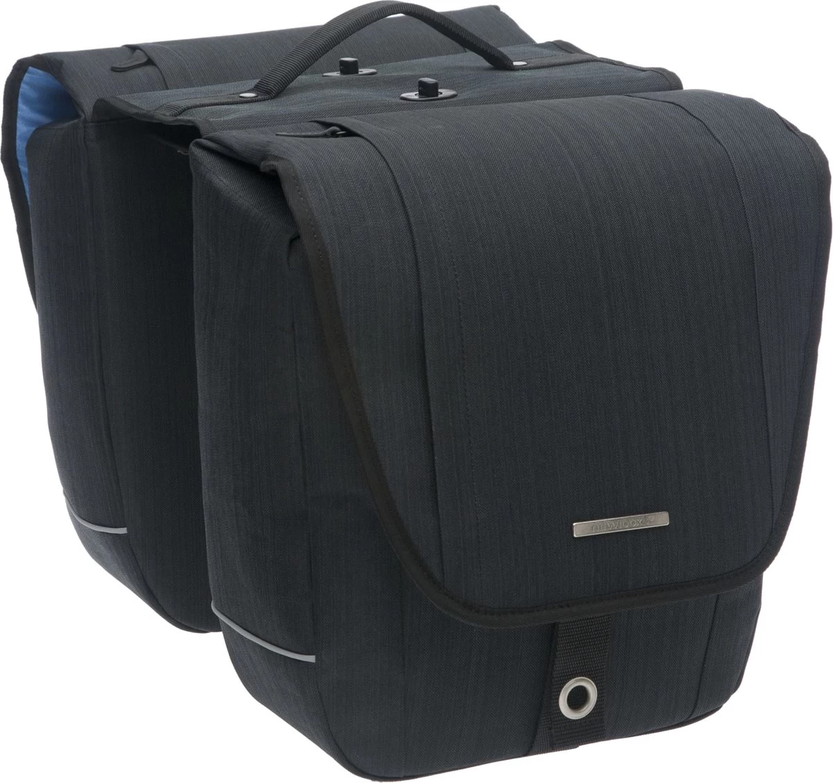 New Looxs Avero Detachable Dubbele Fietstas - Afneembaar - 25 Liter - Zwart