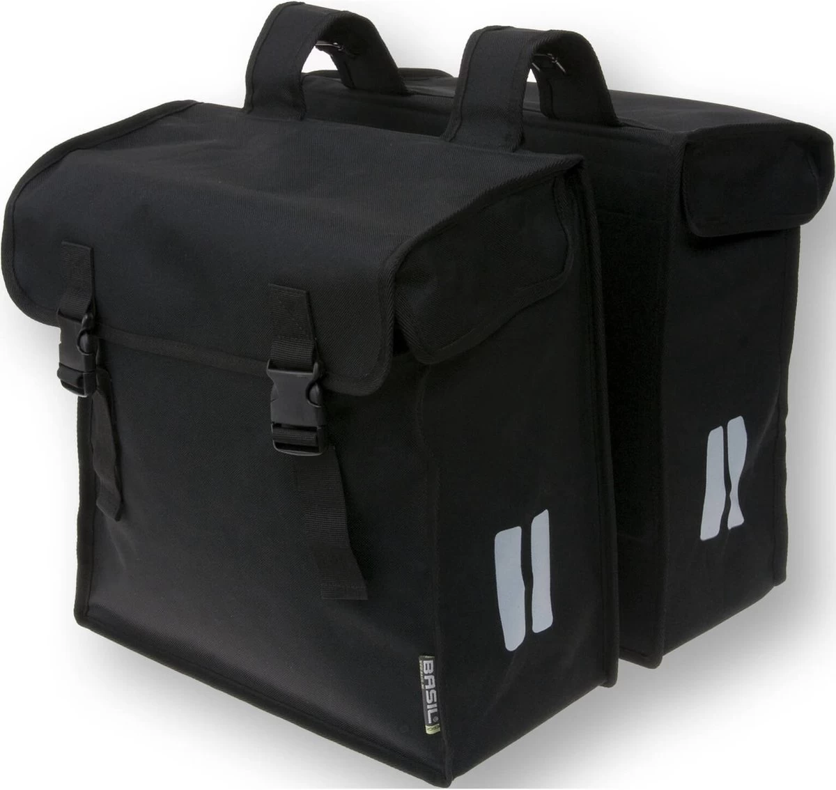 Basil Mara Dubbele Fietstas - Zwart - 26 Liter - Afbeelding 2