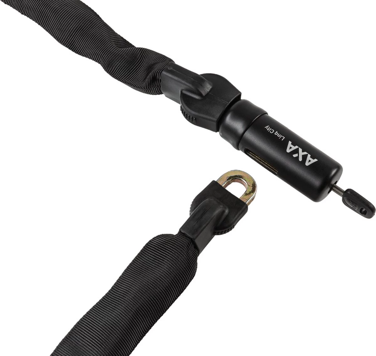 AXA Linq City 100 Kettingslot - Slot Voor Fietsen - 100 Cm – 7 Mm - Zwart - Afbeelding 6