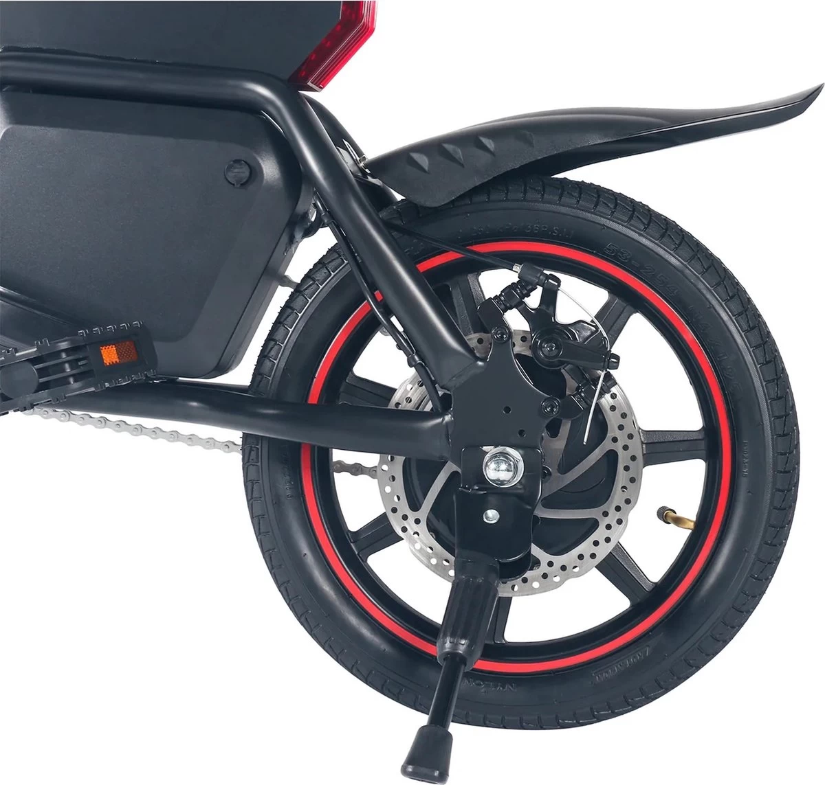 Windgoo B-20 Elektrische Vouwfiets - Snelheid 25 Km/h - 15-20 Km Bereik - Schijfremmen - Afbeelding 8