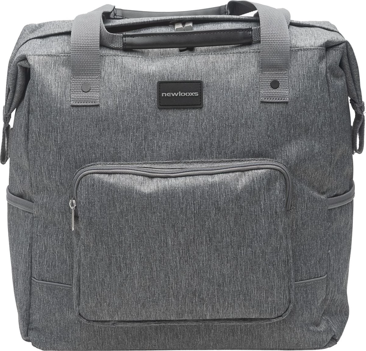 New Looxs Camella Nova Enkele Fietstas Shopper - Afneembaar - 24,5 Liter - Grijs - Afbeelding 2