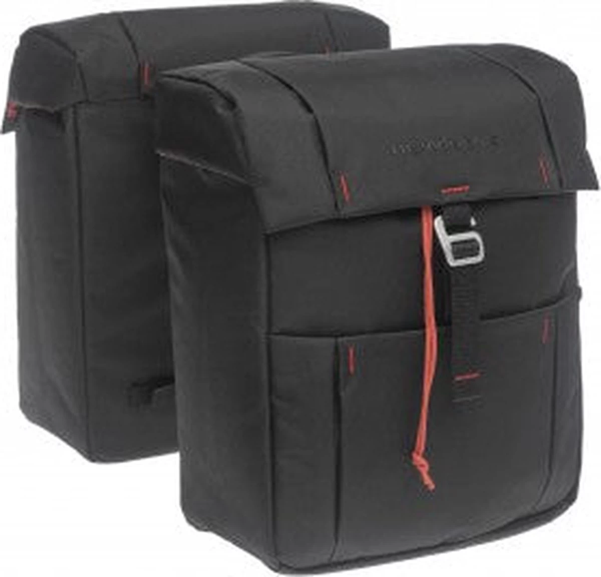 New Looxs Vigo Double MIK Dubbele Fietstas - Afneembaar - 37 Liter - Zwart - Afbeelding 14