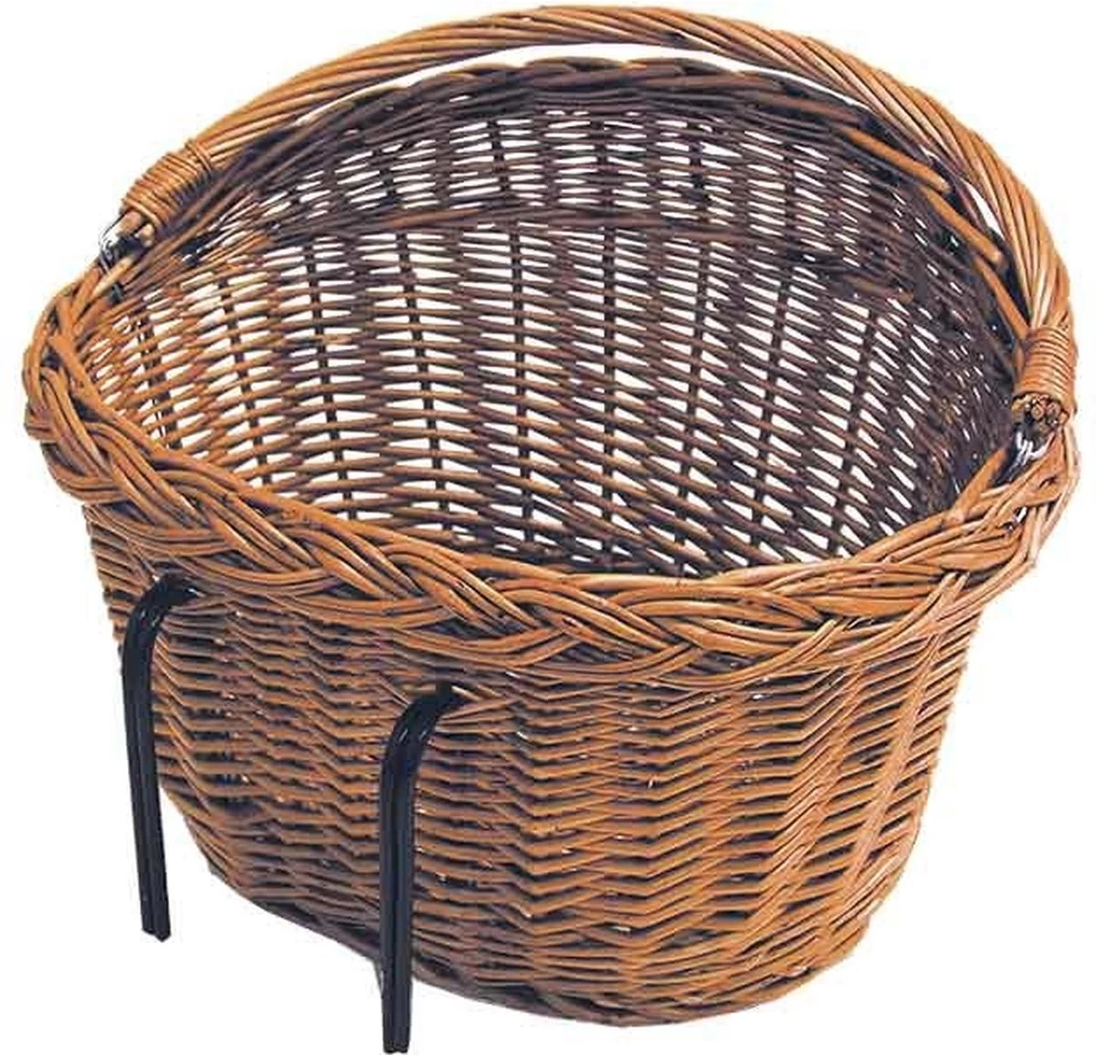 Basil Detroit Fietsmand - Voor Of Achter - Inclusief Haken - Bruin - Afbeelding 3