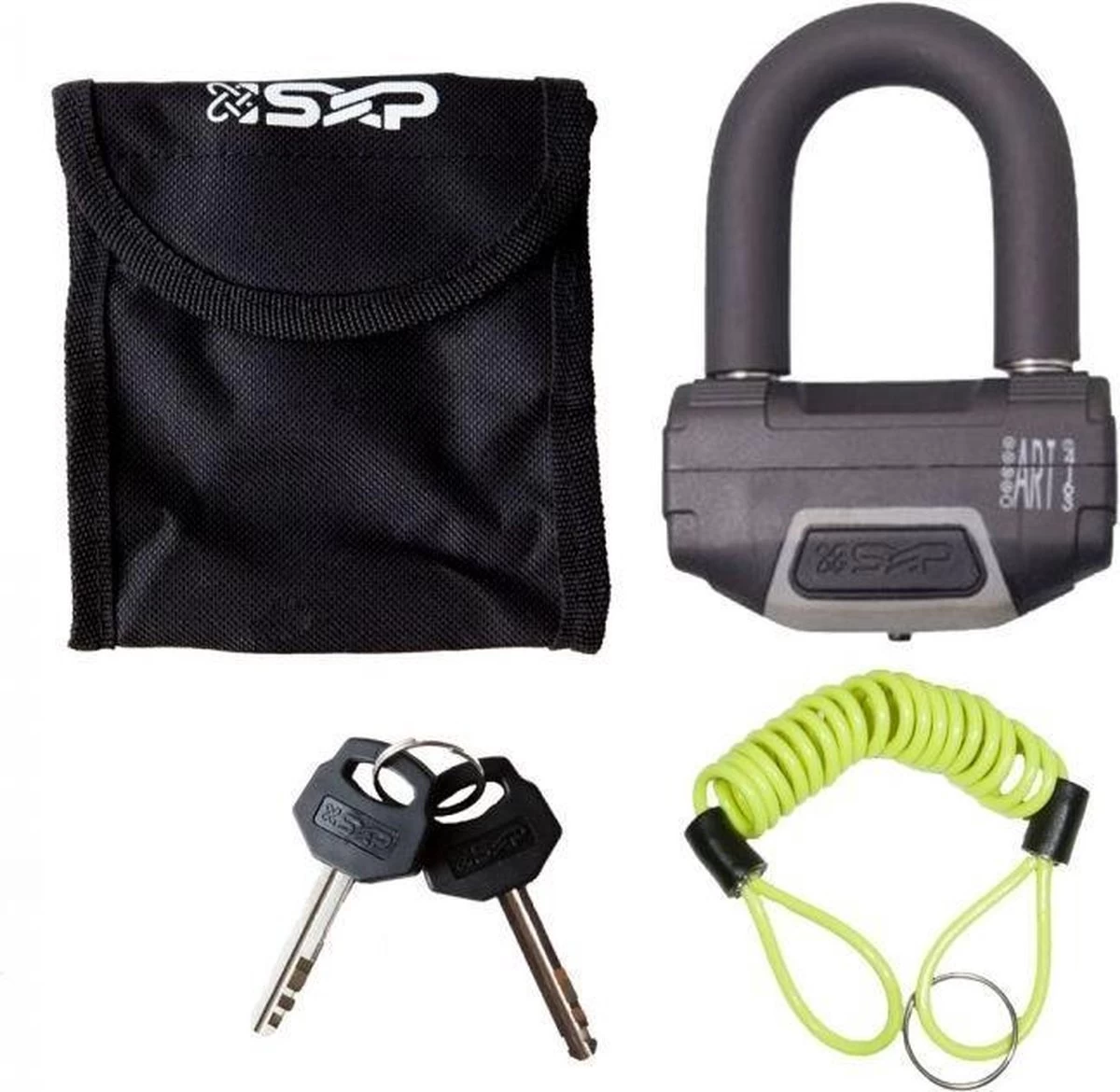 SXP Schijfremslot ART 4 - Zwart - Afbeelding 2