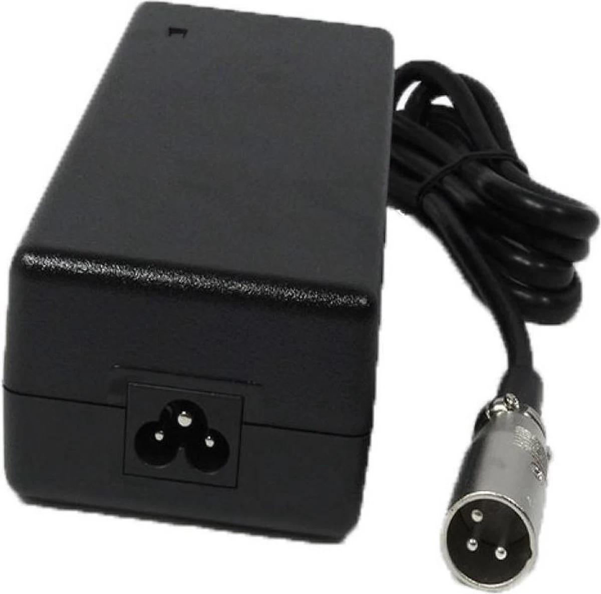 Universele Fietsaccu Lader - Elektrische Fietsoplader - 24V - 2A - Met XLR 3 Pins Stekker