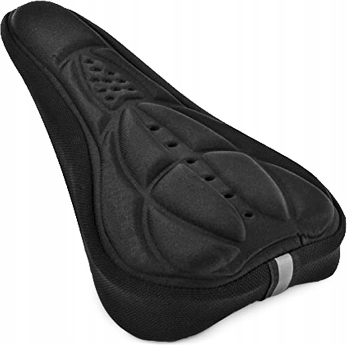 Universele 3D Comfort Gel Zadelhoes - Fietszadel Gelzadel Hoes - Fietszadelhoes - Zadeldekje - Zadel Dekje Hoes - Zadelkussen Fietszadeldekje Overtrek - Voor Fiets/E-Bike/Mountainbike/MTB - One-Size - Zwart - Afbeelding 5