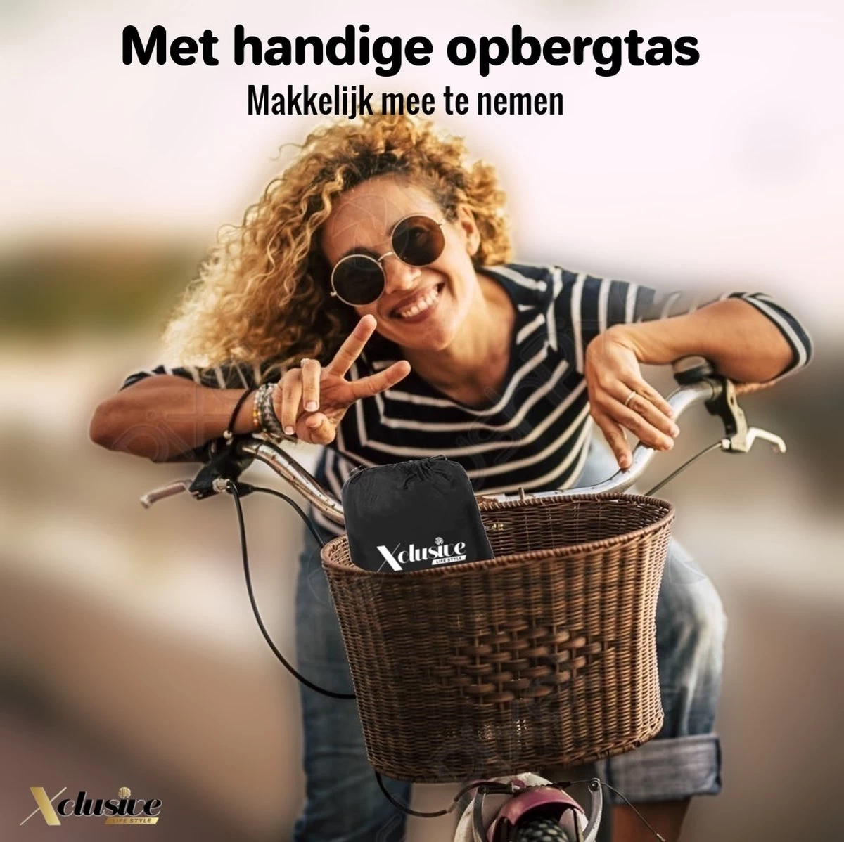 Xclusive-lifestyle® Fietshoes XXL - Universeel - 1 Of 2 Fietsen - Ultra Oxford 420D Zeer Sterk En Extra Dik - Bakfietshoes - Fietscover - Waterdichte PU Coating - Met Opbergtas En Zadelhoes - Afbeelding 5