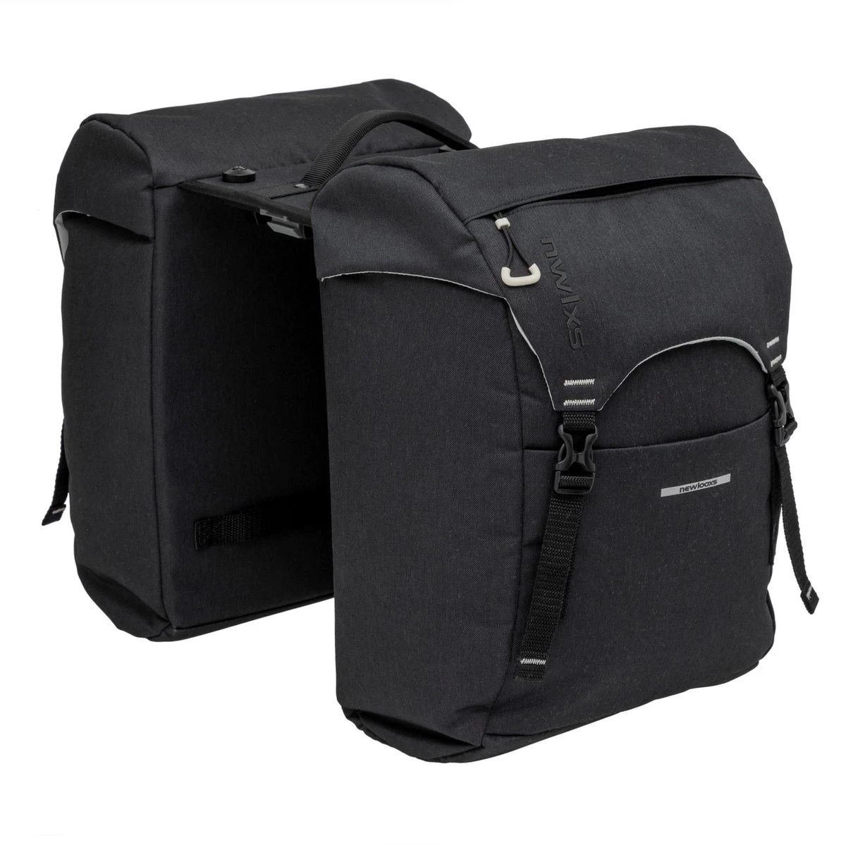 New Looxs Sports Double Dubbele Fietstas MIK - 32 Liter - Zwart - Afbeelding 11