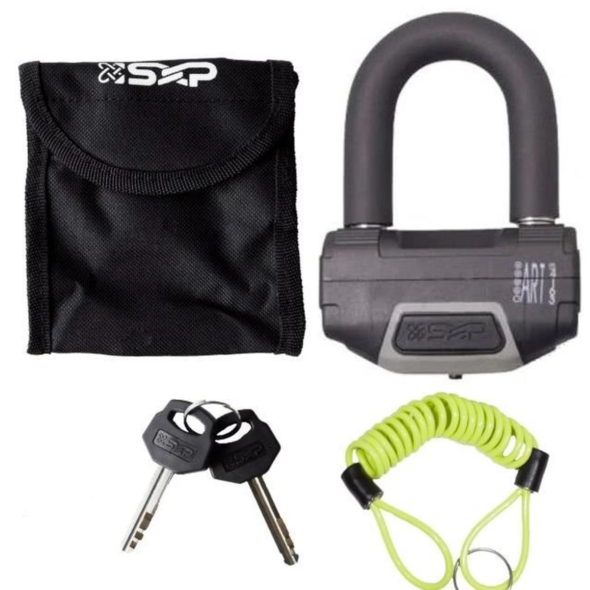 SXP Schijfremslot ART 4 - Zwart - Afbeelding 8