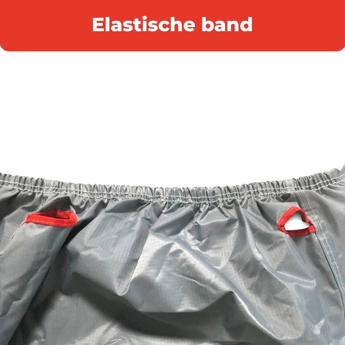 CUHOC Topkwaliteit Diamond Bakfietshoes Voor Grotere / Elektrische Bakfiets (met Huif) O.a. Bestemd Als: Babboe Hoes : Cruiser Hoes : Dolly Hoes : Vogue Hoes : Urban Arrow Family Hoes - Afbeelding 8