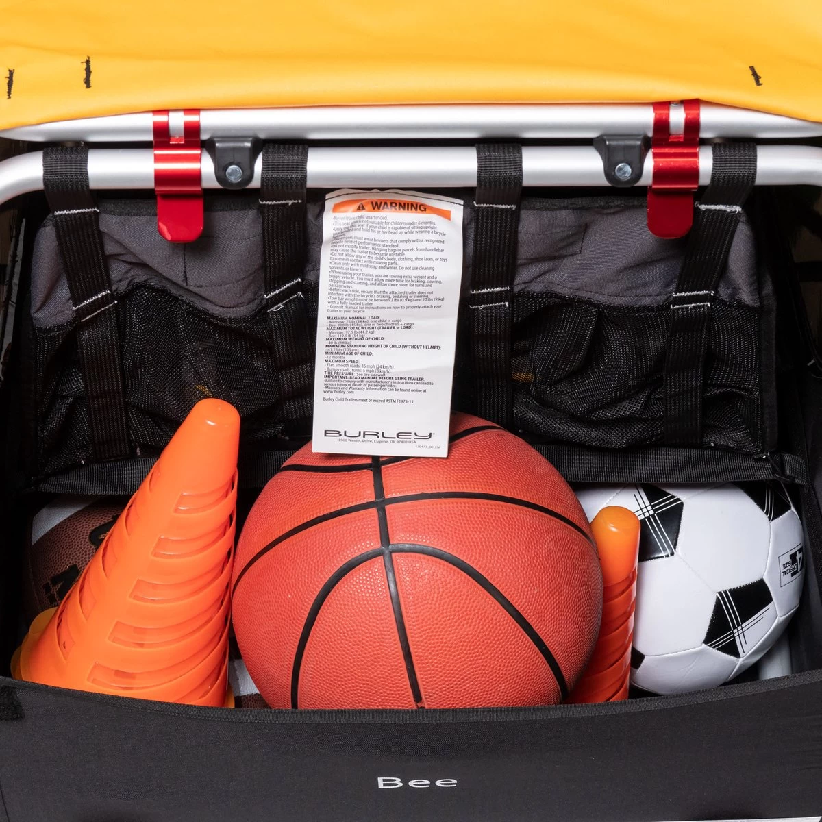 Burley Bee Double Kinderfietskar - Twee Kinderen - Afbeelding 8