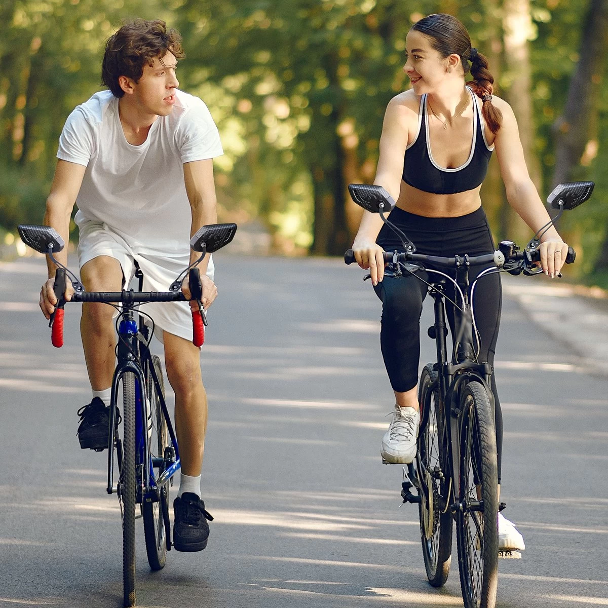 NueNext Fietsspiegel Ebike 2 Stuks – Achteruitkijk Spiegel Op Stuur – Multi-verstelbaar – 360 Rotatie - Speed-pedelec - Afbeelding 8