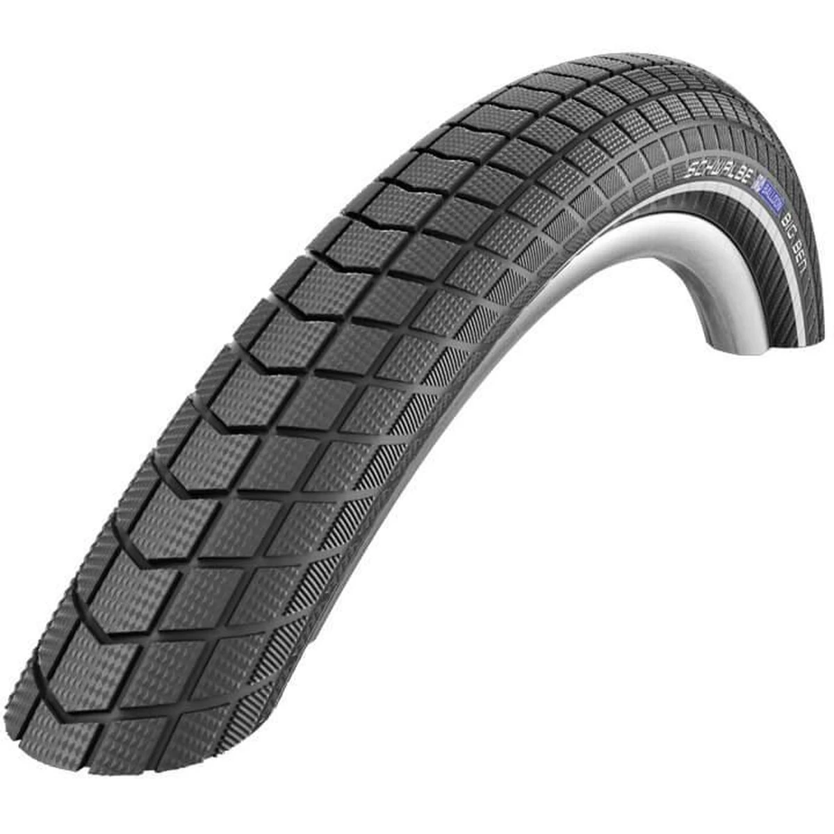 Schwalbe Buitenband - Big Ben Plus - 26 Inch X 2.15 - Zwart Reflecterend