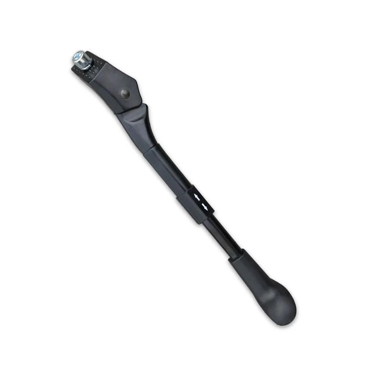 Merkloos Standaard Enkel Verstelbaar 24-28 Inch Aluminium Zwart -Fietsstandaard - - 24 -26-28 Inch - Zwart - Standaard - Fietsstandaard | Bike Stand | 24 - 26 Inch - 28 Inch - VERSTELBARE FIETSSTANDAARD - Afbeelding 2