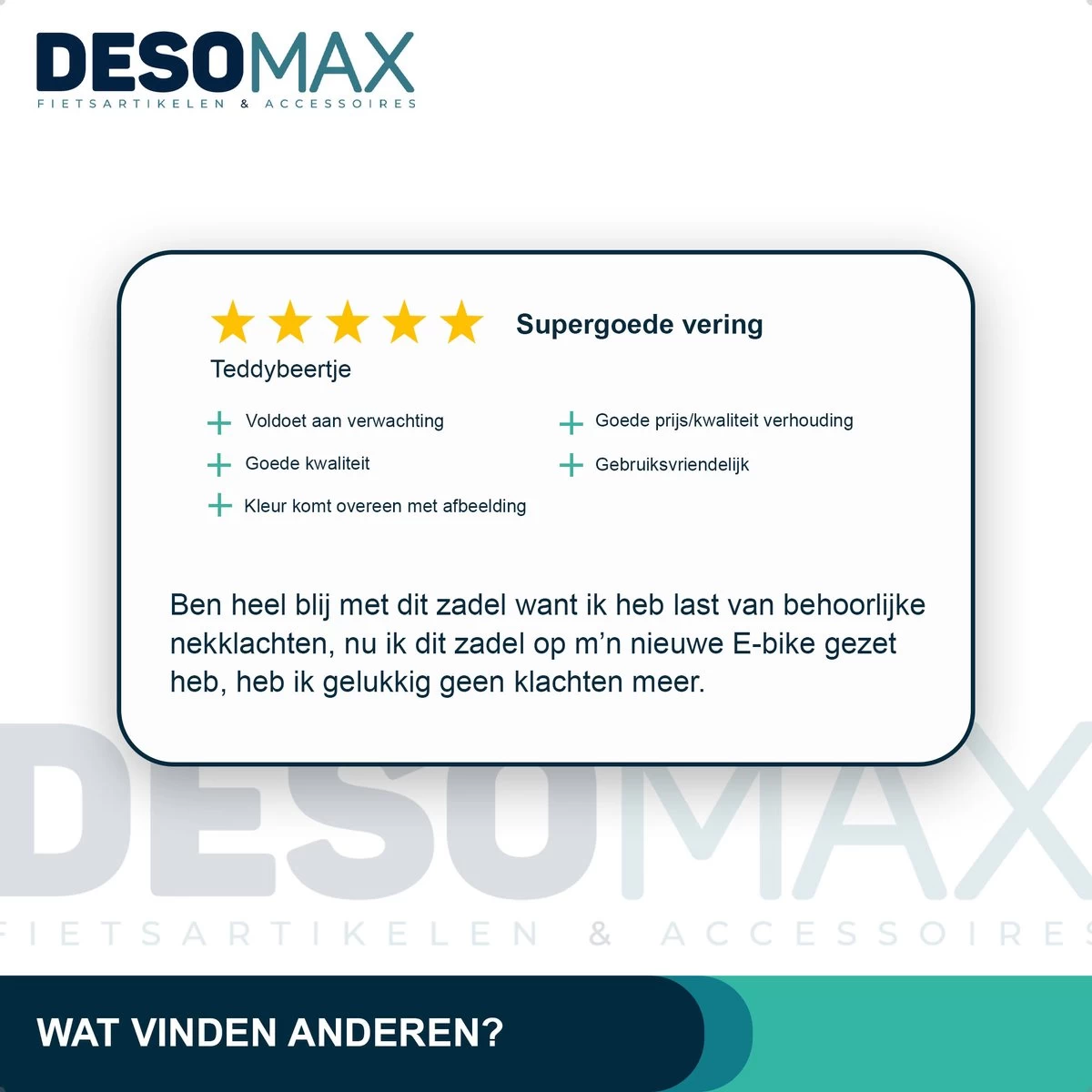 Deso All In One Fietszadel - Comfortabel Gel Zadel - Unisex - Zadelvering – Ergonomisch Design - Zwart - Afbeelding 8