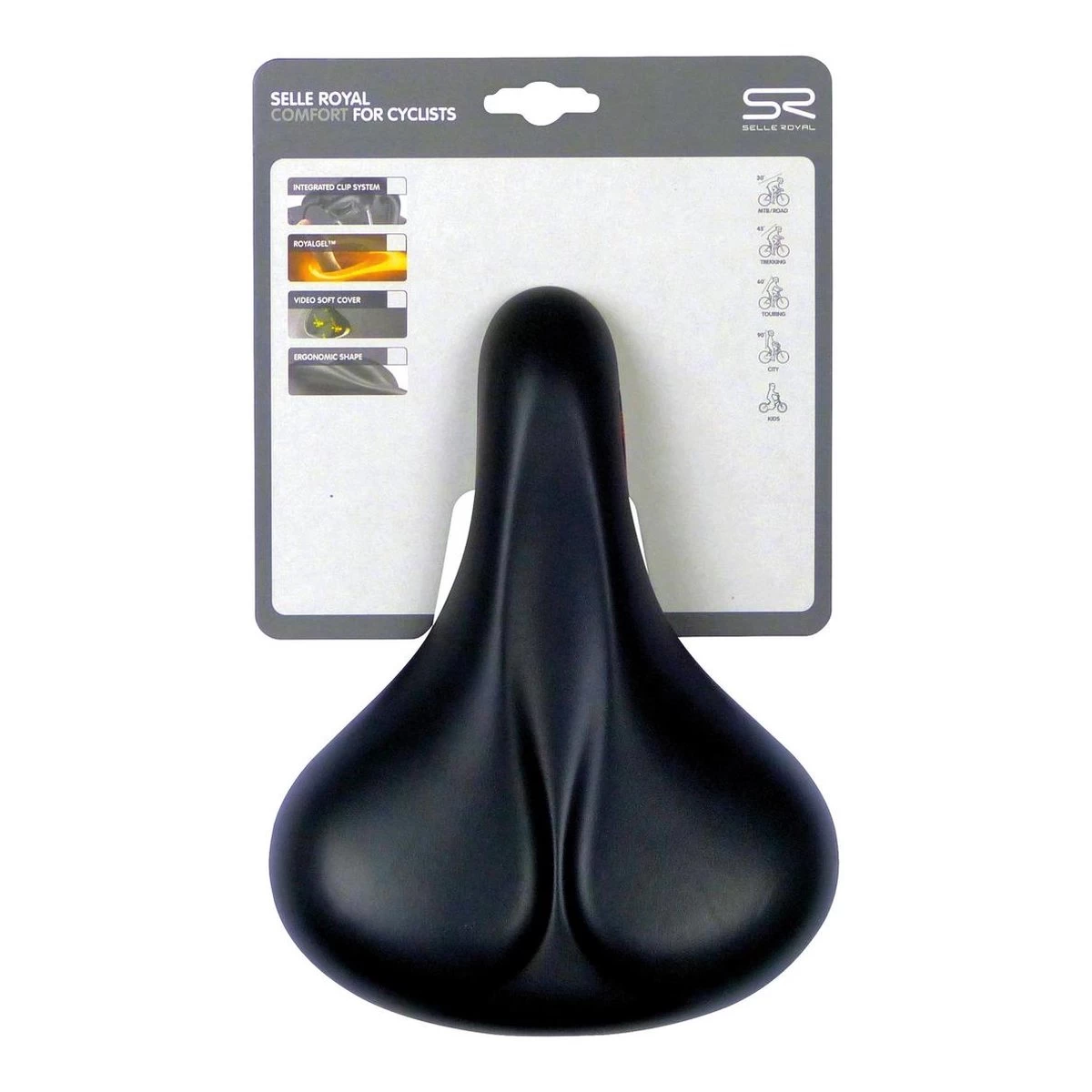 Selle Royal - Heren Fietszadel Freedom - Zwart - Afbeelding 2