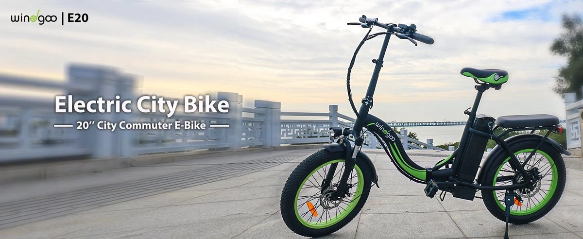 Merkloos Windgoo E20 Urban- Elektrische Fiets - E-bike - 20Inch - 12.5Ah - APP - Fat Tire - 7 Speed Shimano - Afbeelding 8