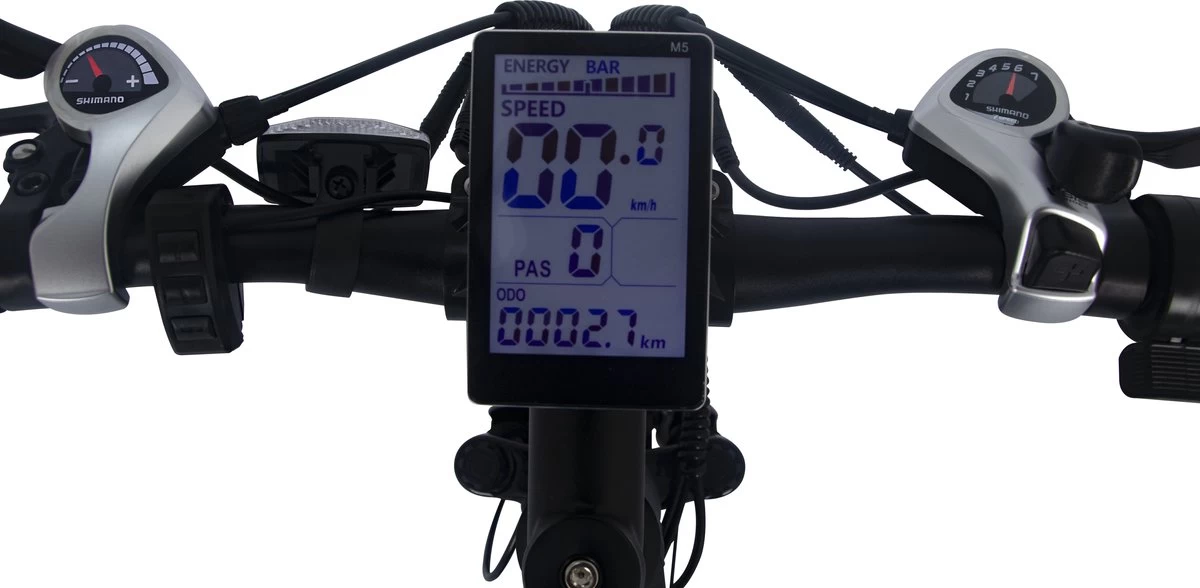 Elektrische Fiets Off-Road | E-Fietsen | Electric Mountain Bike | E-bike | 250W Motor | 26 Inch | Zwart BK7 - Afbeelding 8