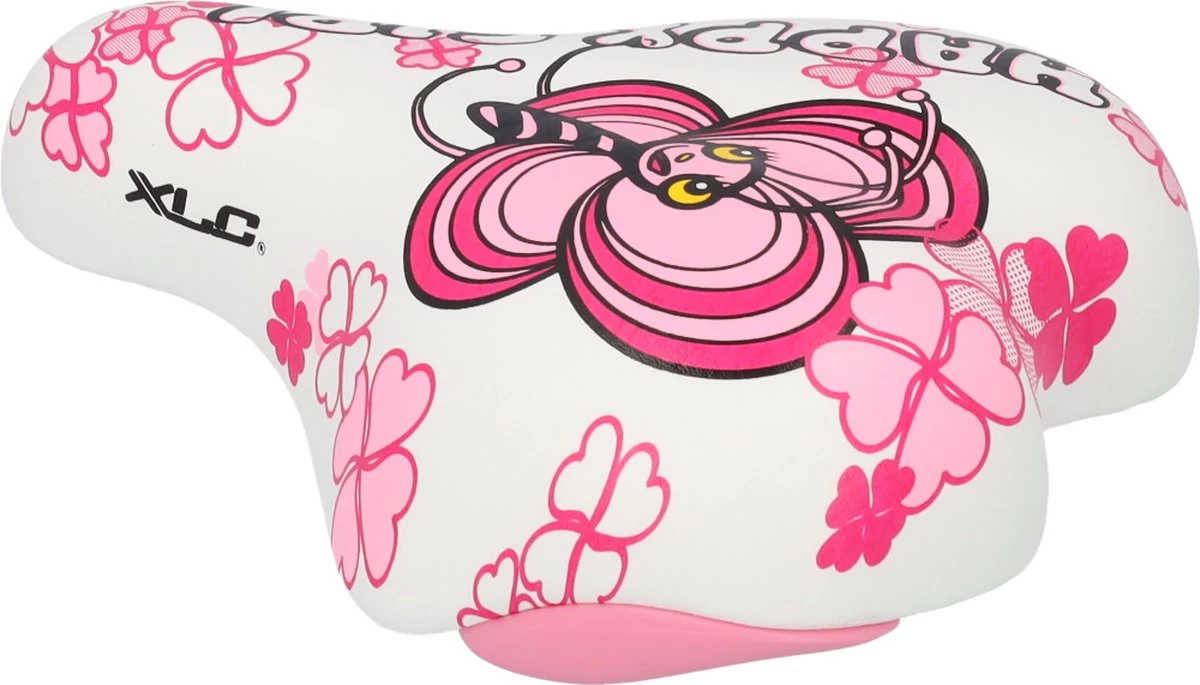 XLC Kinderzadel - Universeel - Wit/Roze - SA-C02 - Afbeelding 5
