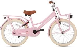 Supersuper Cooper Bamboo - Kinderfiets - Meisjesfiets - 20 Inch - Roze