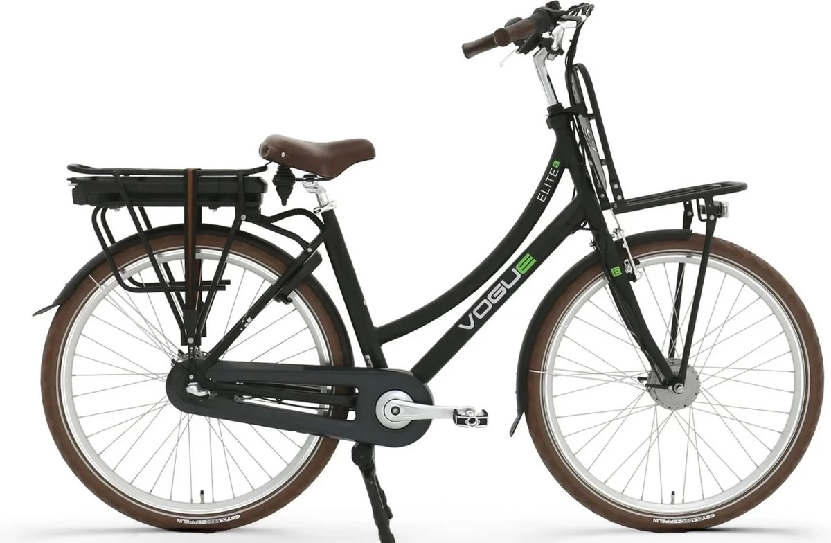 Vogue Elite - Fiets (elektrisch) - Vrouwen - Matzwart - 50
