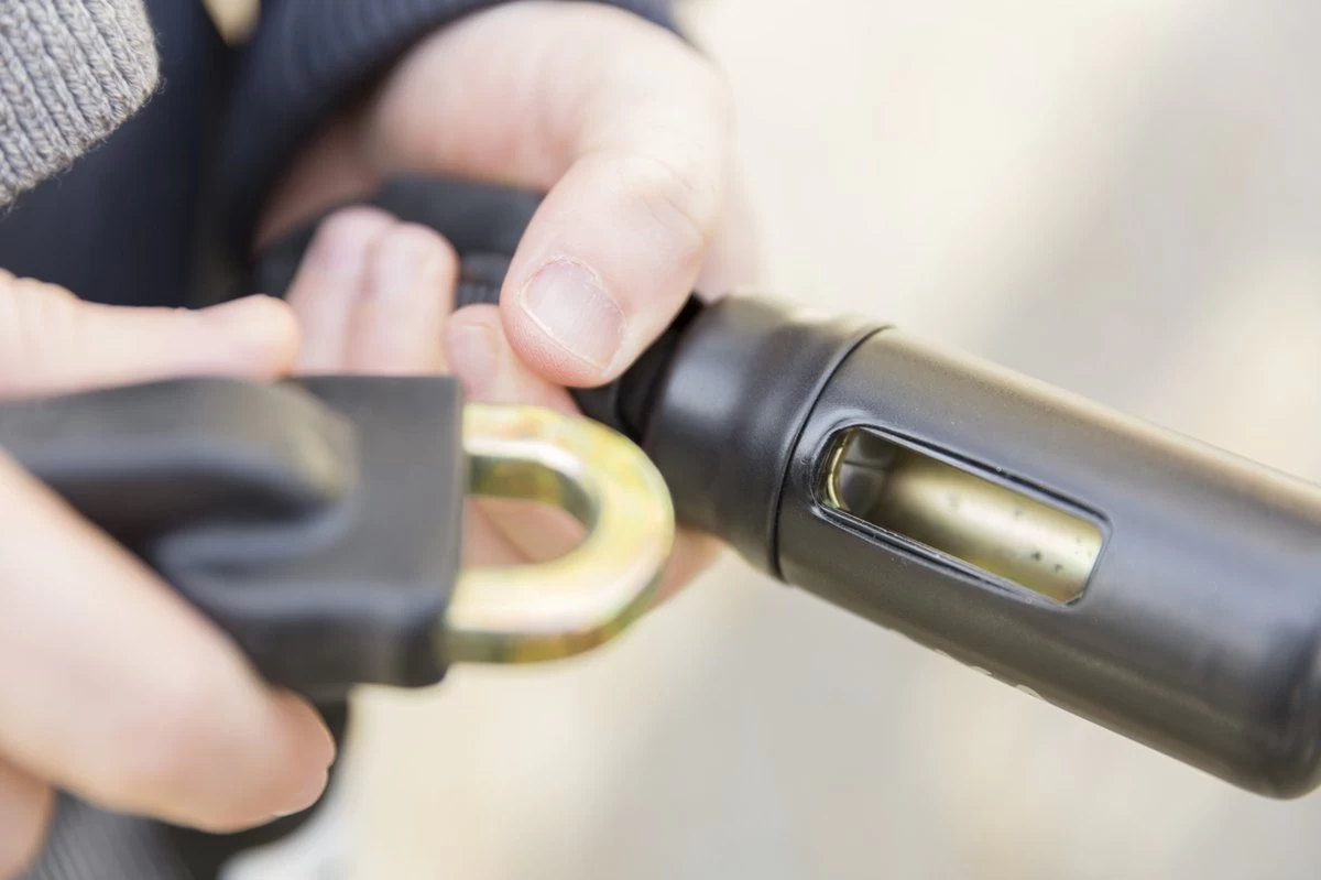 AXA Linq City 100 Kettingslot - Slot Voor Fietsen - 100 Cm – 7 Mm - Zwart - Afbeelding 3