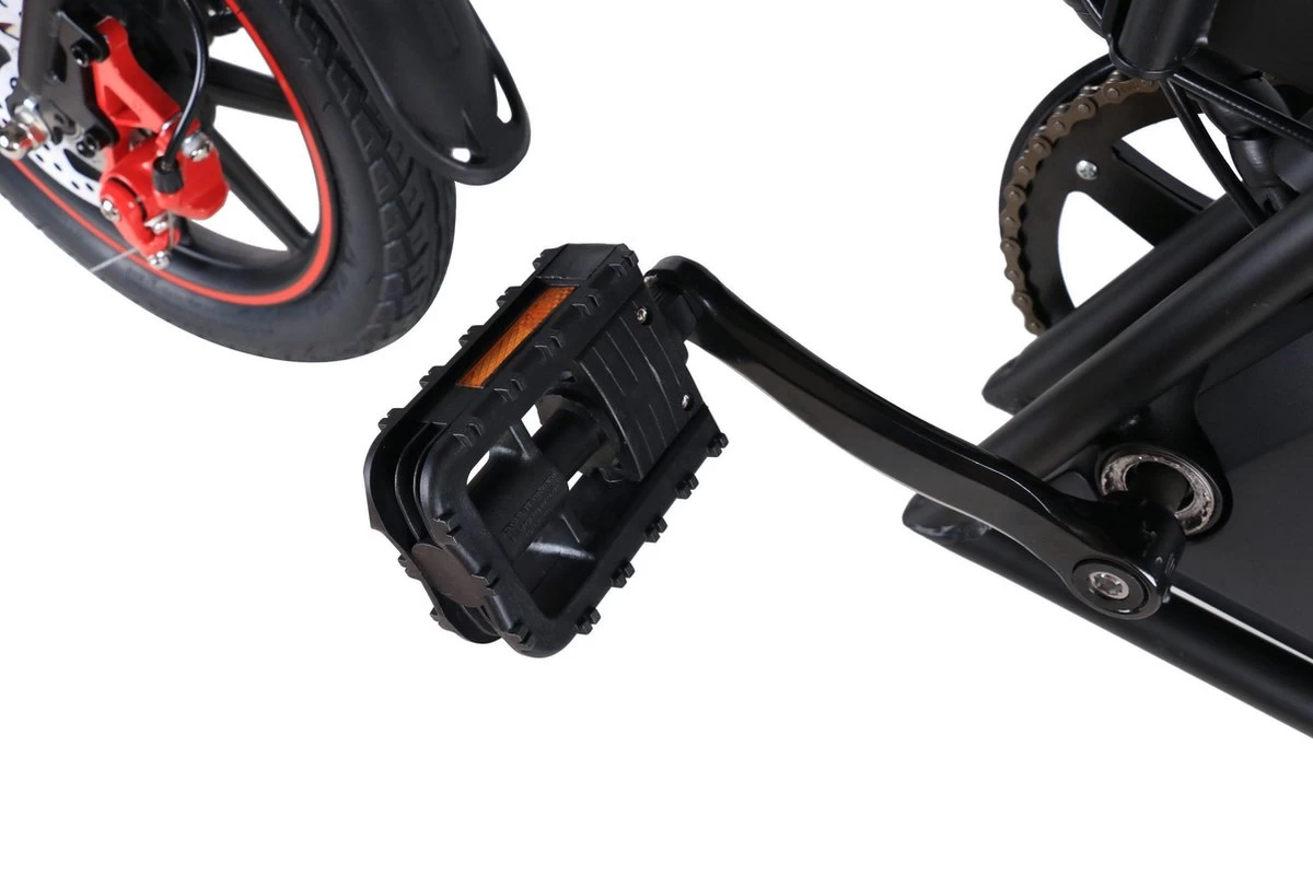 Windgoo B-20 Elektrische Vouwfiets - Snelheid 20 Km/h - 15 Km Bereik - Schijfremmen - Afbeelding 16