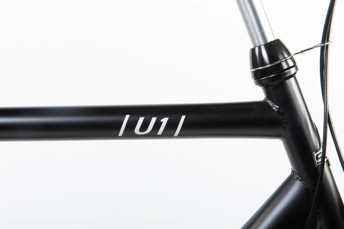 Static Herenfiets Urban 61 Cm Mat Zwart - Afbeelding 3