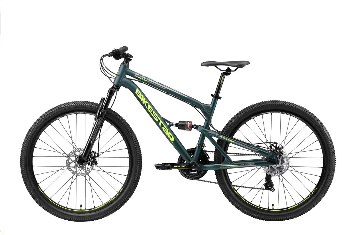 Bikestar Fully Alu MTB 27,5 Inch 21 Speed - Afbeelding 3