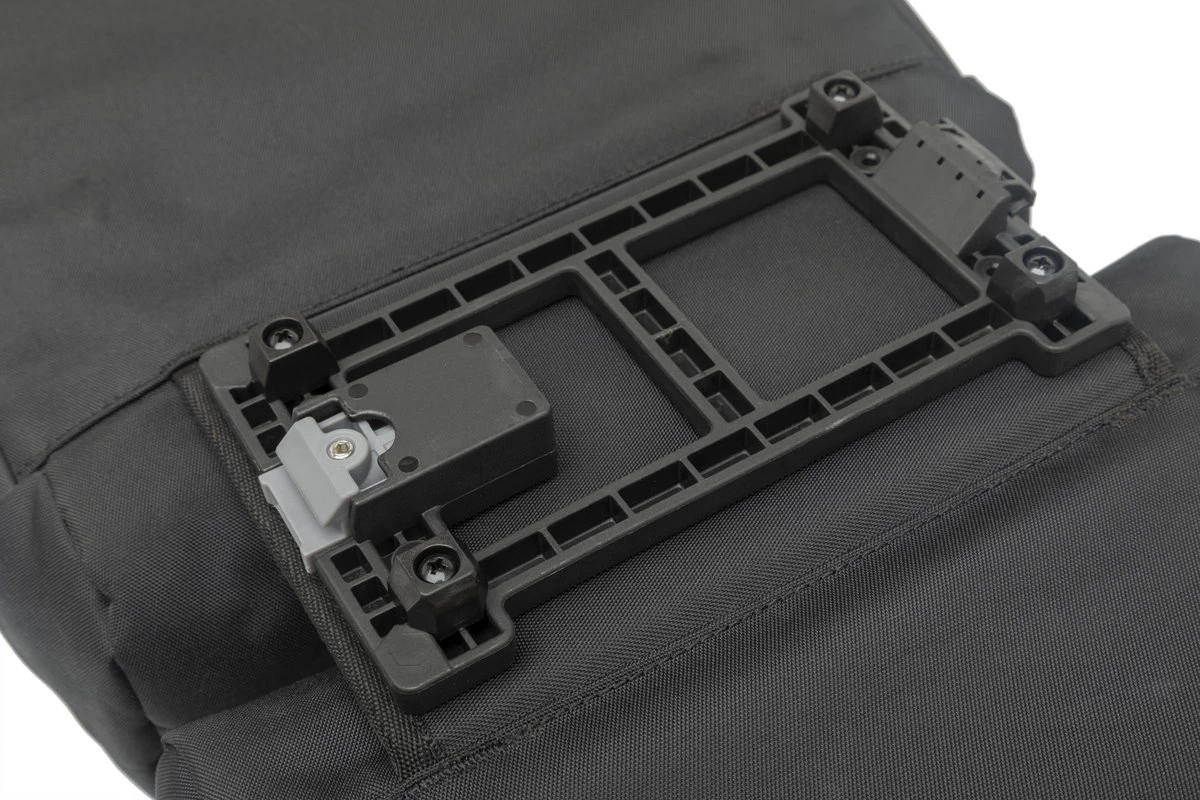 New Looxs Vigo Double MIK Dubbele Fietstas - Afneembaar - 37 Liter - Zwart - Afbeelding 9