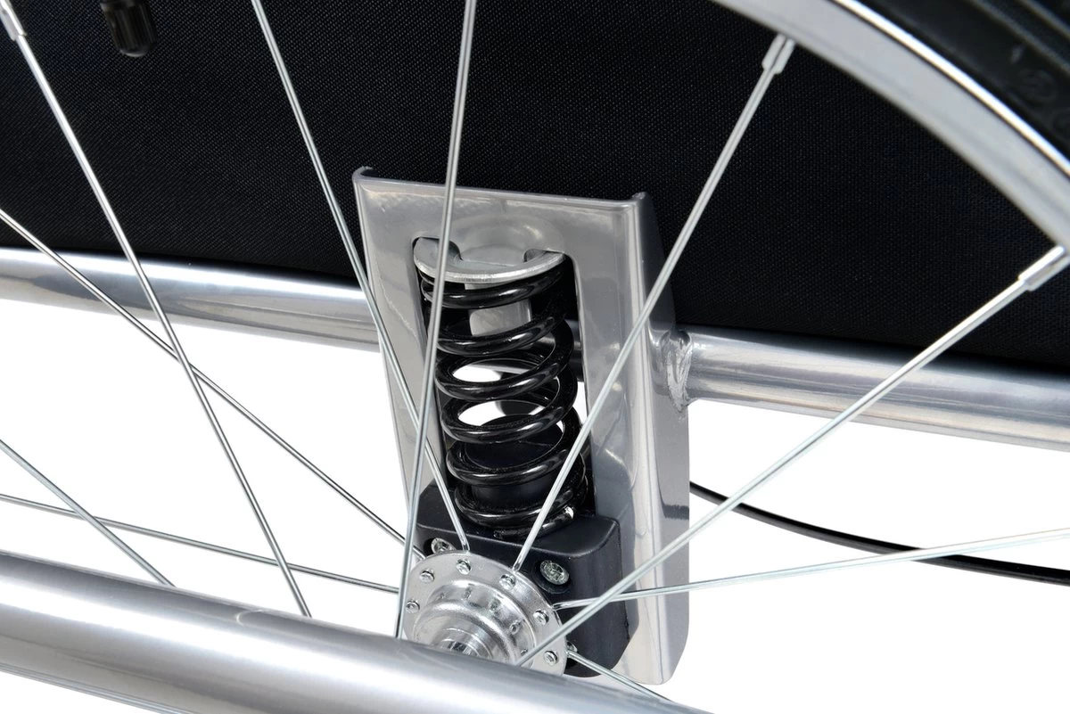 Fietskar Kind - Fietsaanhanger - Met Schokbreker - Rood - Afbeelding 5