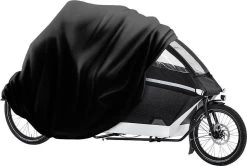 CARGO Bakfietshoes Van DS COVERS – Outdoor – Waterdicht – UV Bescherming – 300D Oxford – Geschikt Voor 2 Wielers – Met Regentent– Incl. Opbergzak